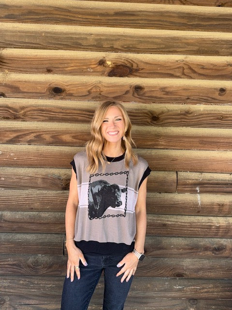 WILD BULL MUSE TEE