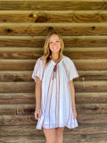 SADDLE CREEK DRESS *WHITE