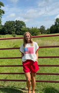 STAR-SCALLOPED SHORTS