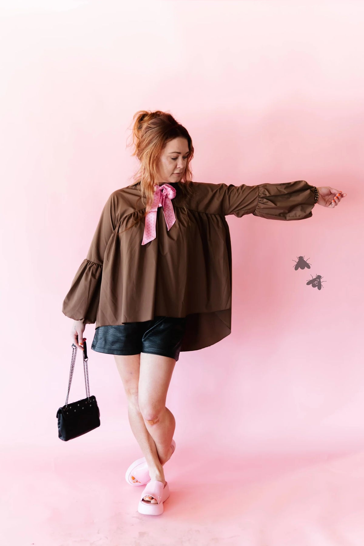 BRAZOS TOP *MOCHA